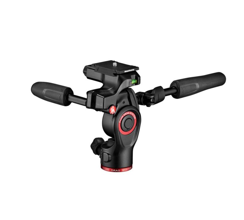 MANFROTTO Stativ-Kopf Befree 3-Way Live Photo Movie Head