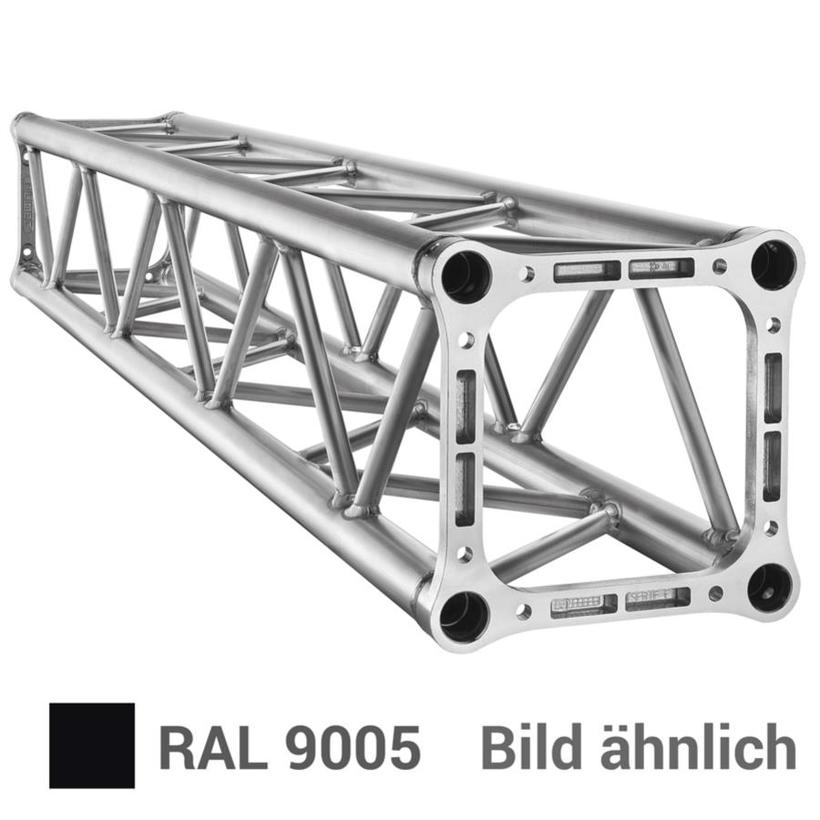 Litec QH30SA200-01 in schwarz RAL9005M HD 29 cm. square -200 cm Truss