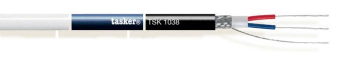 Meterware DMX-Kabel 2polig, 1x2x0.35mm², Impedanz 110Ohm Code: TSK1038 Farbe: nightly blue