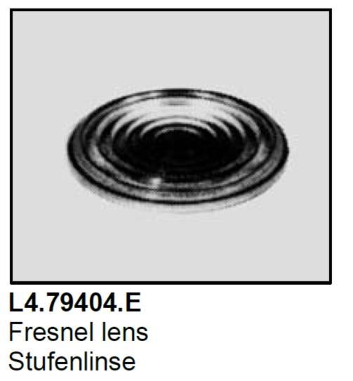 ARRI Stufenlinse, 112mm, ARRI 650 plus, Compact 200 Fresnel lens, 112mm, ARRI 650 plus, Compact 200