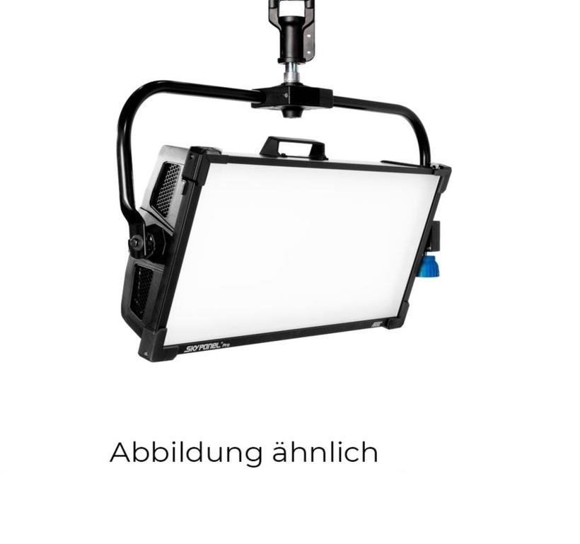 ARRI SkyPanel S60 Pro MAN (Schuko) - Set, black, incl. Diffusion Panel & man. Yoke, 4 LED Zones, integrated PSU