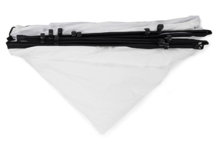 MANFROTTO Pro Scrim 2.9x2.9m 1.25 Diffuser Ersatztuch für MLLC3301K