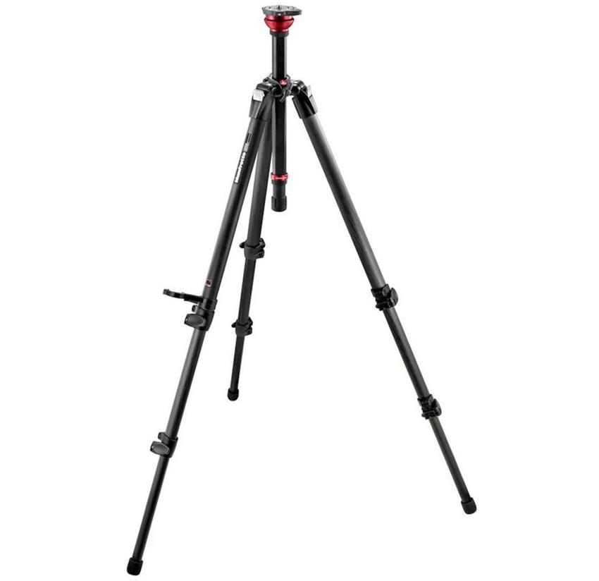 MANFROTTO MDEVE Carbon Videostativ mit 50 mm Nivellierhalbschale