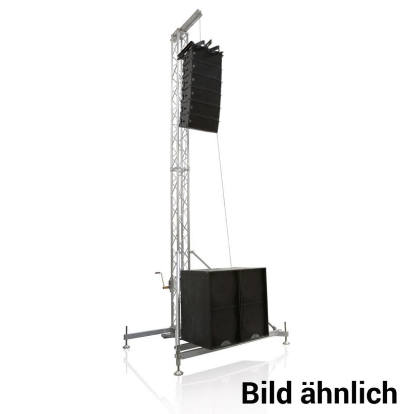 Litec Flyintower complete Compact, max. height 6m, max.Load 300kg, weight 70kg, vertical trusses 2x3m, ohne Handwinde !!