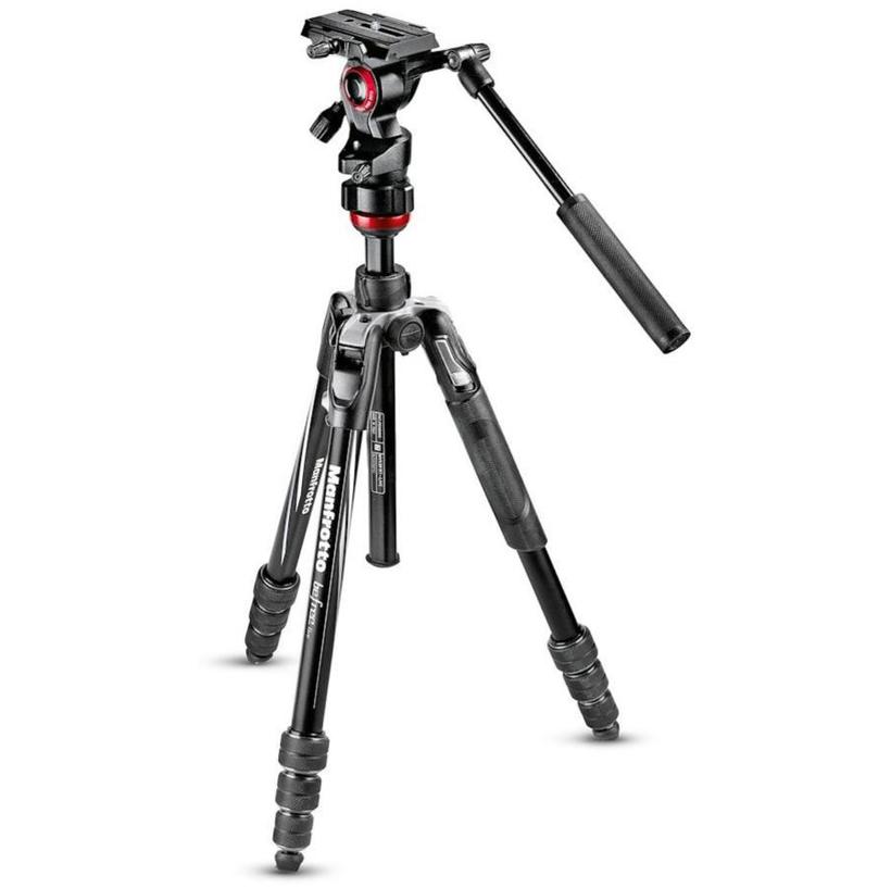 MANFROTTO Befree Live Kit Twist Alu mit Fluid-Videokopf 