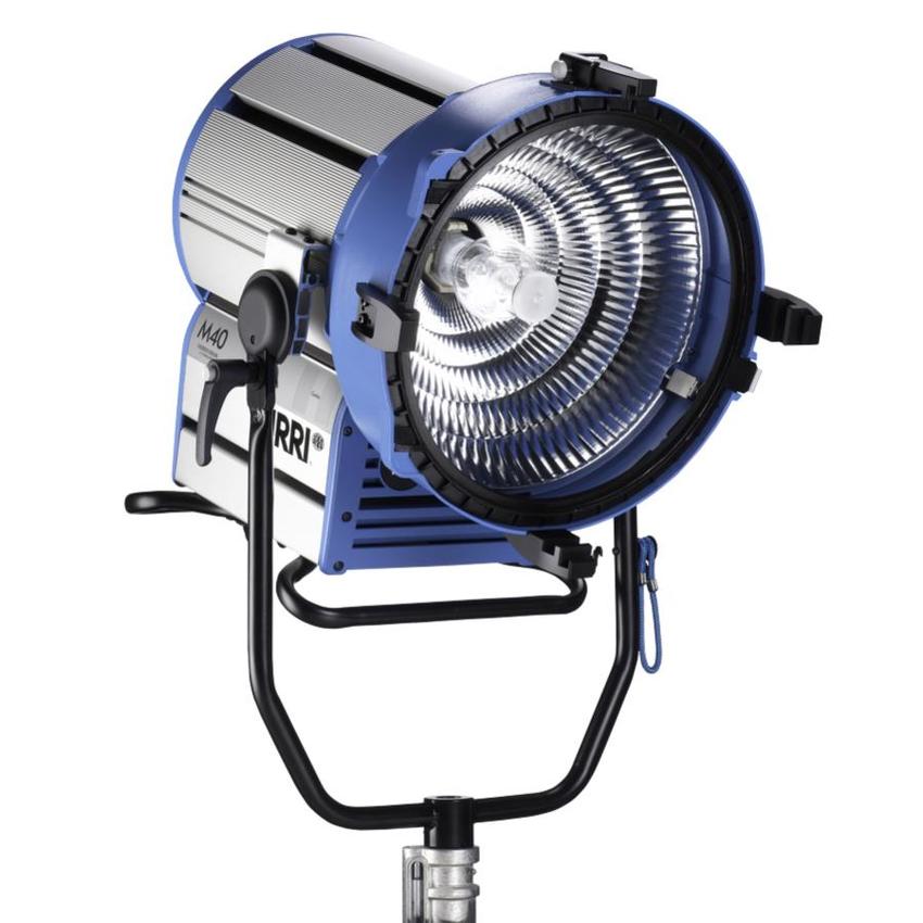 ARRI M40, 4000W/2500W, Daylight, single ended, MAN, blau/silber, International, Kabel 0.5m