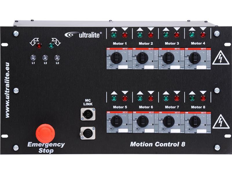 Ultralite Motorkontroller 8 Kanal-Set incl. Handst. 8-fach mit 15m Steuerkabel, 2x Splitbox