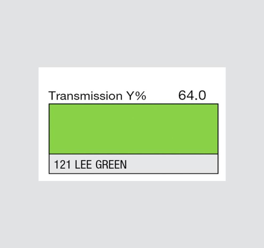 LEE-Filters, Nr. 121, Rolle 762x122cm normal, Lee Green